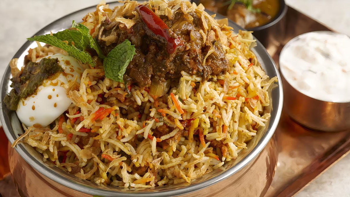 Gongura Chicken Biryani